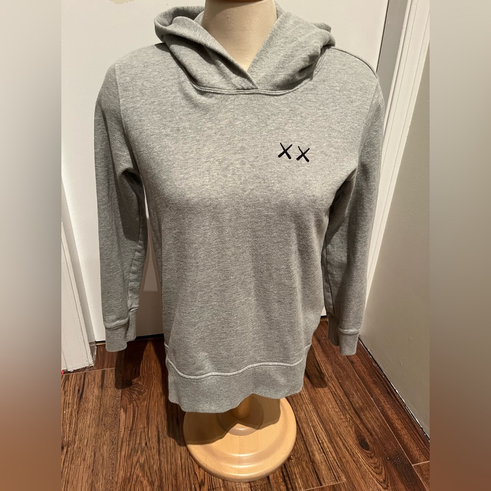 Kaws Sesame Street UNIQLO Gray Hoodie. Womens size medium